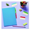 Dividers & Tabs | Avery 74775 Ultra Tabs 3 in. x 1.5 in. 1/3-Cut Repositionable Wide and Slim Tabs - Assorted (1-Set) image number 6