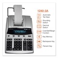 Calculators | Victor 1240-3A Black/Red Print 4.5 Lines/Sec Antimicrobial Printing Calculator image number 6