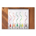 Permanent Markers | Sharpie 2168237 Ultra-Fine/Brush Tip Permanent Markers - Assorted Colors (12/Pack) image number 3