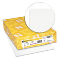 Copy & Printer Paper | Neenah Paper 06571 8.5 in. x 11 in. 97 Bright 24 lbs. Bond Weight CLASSIC Laid Stationery - Solar White (500/Ream) image number 1