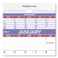 Bulletin Boards | AT-A-GLANCE PM6-28 12-Month (Jan to Dec): 2026 15.5 in. x 22.75 in. Three-Month Wall Calendar - White Sheets image number 2