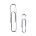 Paper Clips | Universal UNV21001 Plastic-Coated Paper Clips - Assorted Sizes Silver (1000/Pack) image number 2