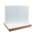 White Boards | Flipside 11200 12 in. x 9 in. Computational Grid Format Graphing 2-Sided Dry Erase Board - White Surface (12/Pack) image number 1