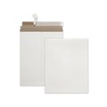 Envelopes & Mailers | Quality Park QUA64015 9.75 x 12.5 Redi-Strip Adhesive Cheese Blade Flap Photo/Document Mailer - White (25/Box) image number 1