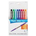 Pens | Paper Mate 1927694 Flair Felt Tip 0.4 mm Stick Porous Point Pen - Assorted Ink and Barrel Colors/Extra-Fine (8-Piece/Set) image number 0