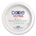 Bowls and Plates | Dixie Ultra DIX SXP10W 10 in. Diameter Heavy-Weight Paper Plates - White (4/Carton) image number 2