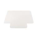 Office Chair Mats | Deflecto CM2E432F EconoMat 46 in. x 60 in. Lipped Flat Packed All Day Use Chair Mat for Hard Floors - Clear image number 3