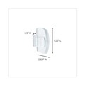 Wall Racks & Hooks | Command 17017CLR-AWES Small Plastic All Weather Hooks and Strips - Clear (24/Pack) image number 2