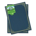 Frames | Geographics 49017 9.75 in. x 12.5 in. Certificate/Document Cover - Navy With Gold Foil (5/Pack) image number 0