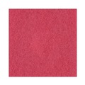 Just Launched | Boardwalk BWK4012RED 12 in. Diameter Buffing Floor Pads - Red (5/Carton) image number 5