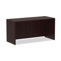Office Desks & Workstations | Alera ALEVA256024MY Valencia Series 59.13 in. x 23.63 in. x 29.5 in. Credenza Shell - Mahogany image number 0