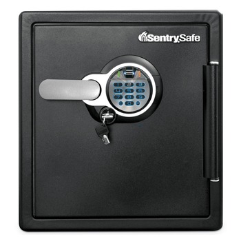 SAFES | SentrySafe SFW123BSC 1.23 cu. ft. Fire-Safe with Biometric and Keypad Access - Black