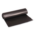 Just Launched | Boardwalk X6639SKKR01 33 in. x 39 in. 33 gal. 1.2 mil Recycled Low-Density Polyethylene Can Liners - Black (100/Carton) image number 1