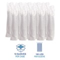 Cups and Lids | Boardwalk BWKPET912STRAW Crystal-Clear Cold Cup Straw-Slot Lids Fits 9 oz. Squat and 12 oz. PET Cups (1000/Carton) image number 7