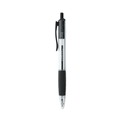 Pens | Universal UNV15530 1 mm Comfort Grip Retractable Ballpoint Pens - Medium, Black (1 Dozen) image number 1