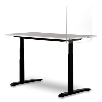 OFFICE FURNITURE ACCESSORIES | Safco 7515CL 23.5 in. x 2.5 in. x 23.5 in. Wellness Panel - Acrylic/Clear