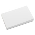Flash Cards | Universal UNV47200EE 3 in. x 5 in. Unruled Index Cards - White (100/Pack) image number 2