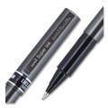 Pens | uni-ball 60025 Extra-Fine 0.5 mm Stick Deluxe Roller Ball Pen - Black Ink Metallic Gray/Black Barrel (1-Dozen) image number 1