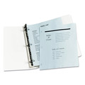 Notebooks & Pads | Avery 05722 0.25 in. Diameter Dispenser Pack Hole Reinforcements - Clear (1000/Pack) image number 1