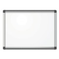 White Boards | U Brands 2804U00-01 PINIT 23 x 17 Magnetic Dry Erase Board - White image number 0