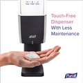 Hand Sanitizers | PURELL 8324-E1 ES10 4.33 in. x 3.96 in. x 10.31 in. Automatic Hand Sanitizer Dispenser - Graphite image number 1
