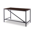Office Desks & Workstations | Alera ID-4824B Industrial Series 47.25 in. x 23.63 in. x 29.5 in. Table Desk - Modern Walnut image number 1