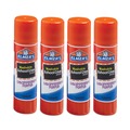 Adhesives & Glues | Elmer's E543 0.24 oz. Washable School Glue Sticks - Applies Purple, Dries Clear (4/Pack) image number 3
