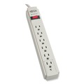 Surge Protectors | Tripp Lite TLP604 Protect It! 4 ft. Cord 6 AC Outlets 790 J Surge Protector - Light Gray image number 0
