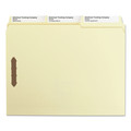 File Folders | Smead 14535 0.75 in. Expansion 2 Fasteners Letter Size 11-pt SuperTab Reinforced Guide Height Fastener Folders - Manila (50/Box) image number 3