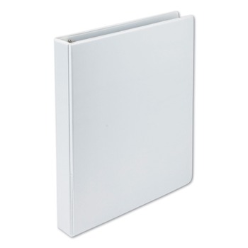 Samsill 16937 1 in. Capacity 11 x 8.5 Earth's Choice Plant-Based D-Ring View Binder, 3 Rings - White