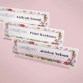 Just Launched | Avery 05305 8.5 in. x 2.5 in. Medium Embossed Tent Cards - White (2 Cards/Sheet, 50 Sheets/Box) image number 1