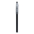 Pens | Pilot 32465 Fine 0.7 mm Black Ink Clipless Stick FriXion ColorSticks Erasable Gel Pen - Black Barrel ( 1-Dozen) image number 2