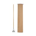 Just Launched | Boardwalk BWK601 Quick Change 0.88 in. Diameter x 54 in. Metal Head Wooden Mop Handle - Junior, Natural image number 2