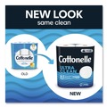 Toilet Paper | Cottonelle 55489 Ultra CleanCare 1-Ply Septic Safe Mega Rolls Strong Tissue Toilet Paper - White (48/Carton) image number 4