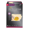 File Folders | Smead 14555 0.75 in. Expansion 2 Fasteners Letter Size Fastener Folders with SafeSHIELD Coated Fasteners - Manila Exterior (50/Box) image number 1