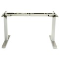 Office Desks & Workstations | Alera ALEHT2SSG AdaptivErgo 48.06 in. x 24.35 in. x 27.5 in. - 47.2 in. Sit-Stand Two-Stage Electric Height-Adjustable Table Base - Gray image number 2
