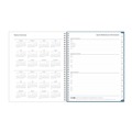 Notebooks & Pads | Blue Sky BLS132002 11 in. x 8.5 in. 2025-2026 Ditsy Dapple Light CYO Cover Weekly/Monthly Lesson Planner - Multicolor Cover image number 4