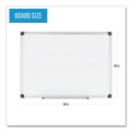 White Boards | MasterVision CR1501170MV 48 in. x 96 in. Silver Aluminum Frame Porcelain Value Dry Erase Board White Surface image number 5