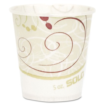 SOLO R53-J8000 5 oz. Waxed Paper Water Cups (3000/Carton)