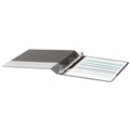 Just Launched | Universal UNV31401 Economy 11 in. x 8.5 in. 1 in. Capacity 3-Ring Non-View Binder - Black image number 6