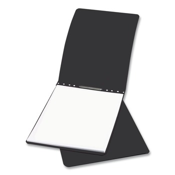 PRODUCTS | ACCO A7017041 8.5 in. x 11 in. 3 in. Capacity Two-Piece Prong Fastener Top Bound Report Cover with Tyvek Reinforced Hinge - Black