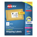 Labels | Avery 05164 3.33 in. x 4 in. Shipping Labels with TrueBlock Technology - White (6/Sheet, 100 Sheets/Box) image number 0