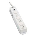 Office Electronics & Batteries | Tripp Lite PS-602-HGUSB Safe-IT Medical-Grade Power Strip with Antimicrobial Protection 6 Hospital-Grade Outlets USB Charging 2 ft Cord White image number 3