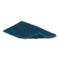 Cleaning Brushes | Boardwalk 7100359720 4.62 x 10 Medium-Duty Scrub Pad - Blue (10/Carton) image number 3