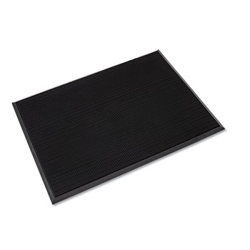  | Crown MA FG62BK Mat-A-Dor 36 in. x 72 in. Rubber Entrance/Antifatigue Mat - Black
