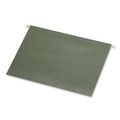 File Folders | Pendaflex 04153 Straight Tabs Legal Size Reinforced Hanging File Folders - Standard Green (25/Box) image number 2