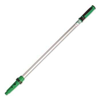 Unger HH240 Henry's Handi Handle, with ErgoTec Locking Cone, 2 ft, Green/Silver