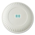 Bowls and Plates | AJM Packaging Corporation 40111 6 in. Diameter Paper Plates - White (100/Pack, 10 Packs/Carton) image number 4