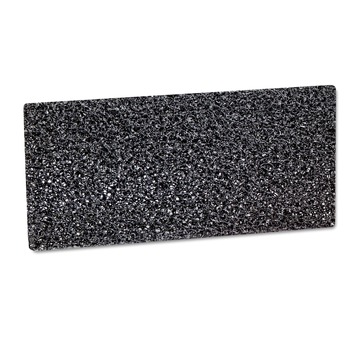 SPONGES AND SCRUBBERS | 3M 8550 4.63 in. x 10 in. Doodlebug High-Productivity Stripping Pad - Black (40/Carton)