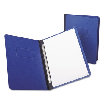 REPORT COVERS AND POCKET FOLDERS | Oxford 12702EE 8.5 in. x 11 in. Heavyweight PressGuard and Pressboard Report Cover - Dark Blue